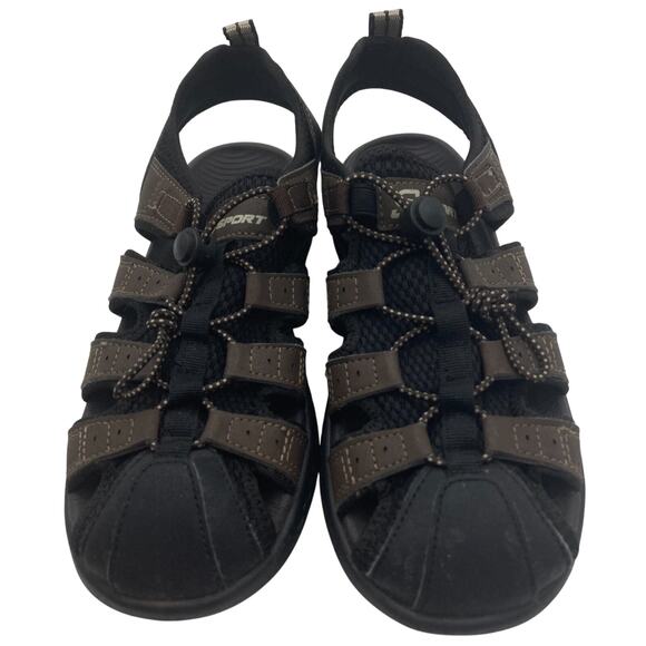 S Sport By Skechers Men's Mizza Hiking Sandals Brown Pick Size 8 - Picture 1 of 6
